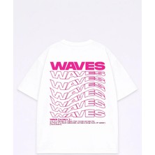 Vodexa T-Shirt Oversize Unisex %100 Pamuk Baskılı Rahat Kalıp Şık Premium Tişört