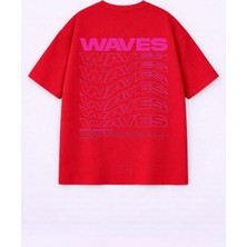 Vodexa T-Shirt Oversize Unisex %100 Pamuk Baskılı Rahat Kalıp Şık Premium Tişört