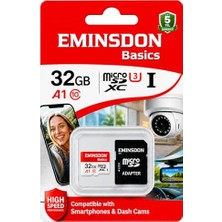 Kazan Hobi 32GB Microsd Hafıza Kartı, Mini Kamera, Ev ve Araç Güvenlik Kamerası, Telefon Uyumlu, CLASS10