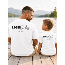 Vodexa Baba Çocuk Oversize Tişört Legen Baskılı (Tekli Satılmaktadır)