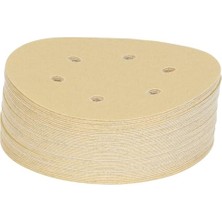 Kazan Hobi C450 150 mm 180 Kum 6 Delikli Cırtlı Disk Zımpara