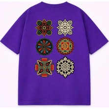 Vodexa T-Shirt Oversize Unisex %100 Pamuk Baskılı Rahat Kalıp Şık Premium Tişört