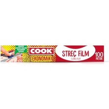 Kazan Hobi Eko Streç Film 30 cm x 100 M, Kayar Bıçaklı