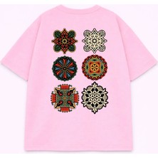 Vodexa T-Shirt Oversize Unisex %100 Pamuk Baskılı Rahat Kalıp Şık Premium Tişört