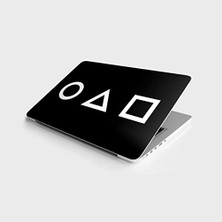 Kazan Hobi Laptop Bilgisayar Notebook Pc Kaplama Etiketi Squid