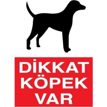 Kazan Hobi Köpek Var Uyarı Levhası, Foreks 50X70, İYF14