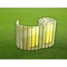 Kazan Hobi Bordür Çim Kenarı Çit Çiçek 30 x 150 cm Ahşap Dekoratif Bahçe Çiti