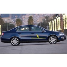 Kazan Hobi Sağ Ön Kapı Çıtası Krom Nikelaj 3C0853516C Vw Passat B6 ile Uyumlu 2006-2011