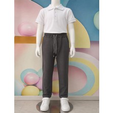 Nazhan Kids Gri Çocuk Okul Pantolonu