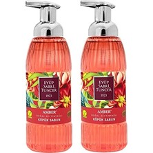 Kazan Hobi Zeytinyağlı Amber Köpük Sabun 500 ml x 2