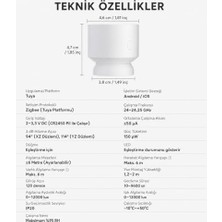 Kazan Hobi Zigbee Pilli Hareket ve Insan Varlığı Sensörü (Tuya - Smart Life, ZIGBEE2MQTT Uyumlu)