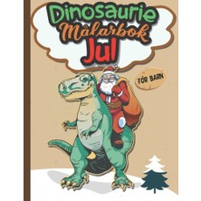 Kazan Hobi Jul Målarbok Dinosaurier För Barn Boyama Kitabı