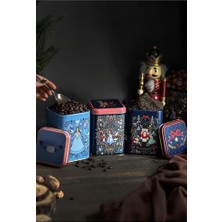 Kazan Hobi Saklama Kabı, -ERB25U8 Kare Metal 87X87X125 3'lü Set Tales (Tales)