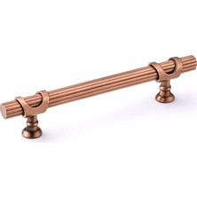 Kazan Hobi 160 mm Metal Paslanmaz Dayanıklı Arsin Çizgili Soft Antik Mobilya Çekmece Dolap Kapak Kulpu Kulpları