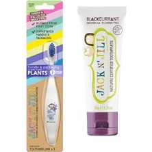 Kazan Hobi Bebek/çocuk Diş Fırçalama Seti (Unicorn&monkey Diş Fırçası + Frenk Üzüm Aromalı Diş Macunu 50G)