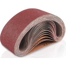 Kazan Hobi 10 Adet Sonsuz Bant 40 Kum Tank Palet Zımpara Kağıdı, 75 x 533 mm