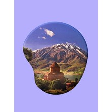 Kazan Hobi Akdamar Kilisesi Baskılı, Bilek Destekli Mouse Pad