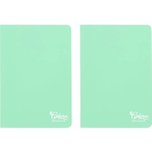Kazan Hobi Defter; Colors A4 60 Yaprak Kareli, Yeşil (2 Paketi)