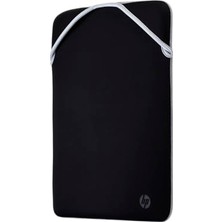 Kazan Hobi Pc Protective 15,6 Dizüstü Bilgisayarlar Için Çift Taraflı Kılıf, Siyah/gümüş