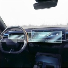 Kazan Hobi Opel Grandland 2025 Model Uyumlu Multimedya ve Dijital Gösterge 9h Nano Ekran Koruyucu, 2'li Set