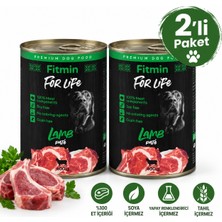 Fitmin For Life Kuzu Etli Pate Yetişkin Köpek Konserve Maması 400 G 2'li Paket