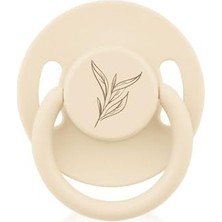 Kazan Hobi Pure Yuvarlak Uçlu Kauçuk Emzik No:1, Krem