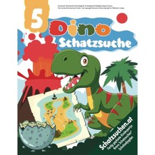 Kazan Hobi Dinosaurier Schatzsuche Schnitzeljagd Für Die Dinoparty/kindergeburtstag Ab 5 Jahren: Dino Und Das Geheimnis Des Vulkans, Das Angesagte Dinosaurier ... Für Mädchen & Jungen (Bravo Schatzsuche)