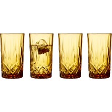 Kazan Hobi Sorrento Highball 38 cl 4 Adet Amber