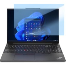 Kazan Hobi Lenovo Thinkpad E16 16 Inç ile Uyumlu Ekran Koruyucu Notebook; 9h Temperli Kırılmaz Esnek Nano Cam, Çizilmeye ve Darbeye Dayanıklı Laptop Koruma, Hd Şeffaf