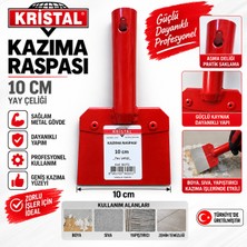 Kristal Kazıma Raspası Yer Kazıma 10 cm