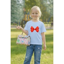 Vodexa 23 Nisan Çocuk Tişört Unısex (Kız-Erkek) %100 Pamuk Baskılı Rahat Kalıp Günlük Bayram T-Shirt