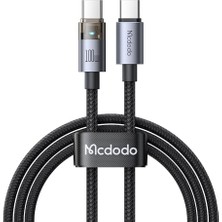 Kazan Hobi CA-5580 Type-C To Type-C 100W 1.2m Hızlı Şarj ve Data Kablosu 1,2m Siyah