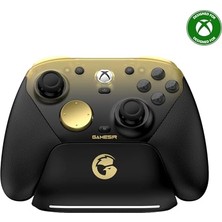 Kazan Hobi G7 Pro Wired Controller For Xbox Series X|s; Xbox One, Wireless Gamepad For Pc&android With Tmr Sticks, Hall Effect Analog Triggers, 1000Hz Polling Rate, 3.5 mm Audio Jack, Golden