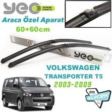 Kazan Hobi Vw Transporter T5 2003-2009 Uyumlu Aeroflex Silecek Takımı