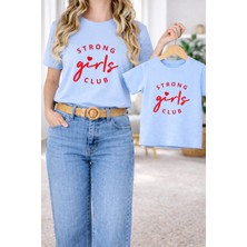 Vodexa Tişört Anne Kız Çocuk Kombin Oversize – Anne & Çocuk Twin Baskılı T-Shirt