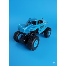 Kazan Hobi Mavi 1:18 Ölçekli Rock Crawler Off-Road Oyuncak Araba, Rgb Işıklı