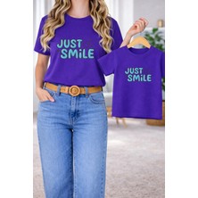 Vodexa Tişört Anne Kız Çocuk Kombin Oversize – Anne & Çocuk Twin Baskılı T-Shirt