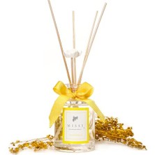 Kazan Hobi 110 ml Silindir Şişe Bambu Çubuklu Island Mimoza Oda Kokusu