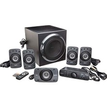 Kazan Hobi Z906 5.1 Surround Ses Sistemi, 1000W, Dolby Digital/dts Kod Çözme, Çoklu Giriş, Thx, Siyah