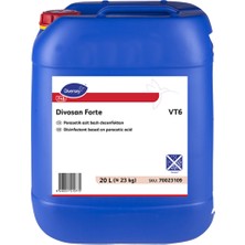 Diversey Divosan Forte Vt6 Perasetik Asit Bazlı Biyosidal Dezenfektan 20 L