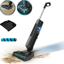 Cecotec Freego S10 Nova Kablosuz Elektrikli Paspas – Aynı Anda Süpürme ve Paspaslama, 3 Çalışma Modu, Güçlü ve Sessiz Motor, Kendi Kendini Temizleyen Taban ve Uzun Pil Ömrü