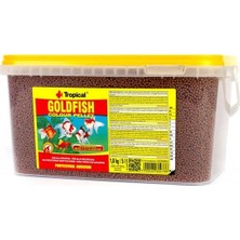 Kazan Hobi Goldfish Colour Pellet Balık Yemi 250 G Kovadan Bölme