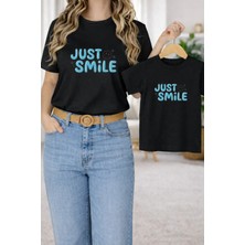 Vodexa Tişört Anne Kız Çocuk Kombin Oversize – Anne & Çocuk Twin Baskılı T-Shirt