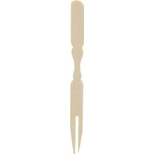 Kazan Hobi Bambu Cips Çatalı, 9 Cm, 100'LÜ