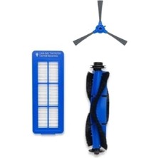 Kazan Hobi Eufy Robovac ile Uyumlu 11S MAX-15C Max -30C Max - G30 - G30 Edge 3'lü Set Yedek Parça