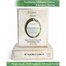 Kazan Hobi Okaliptus Özlü Doğal Süngerli Sabun, 120