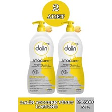 Kazan Hobi Atocure Losyon 500 Ml, 2 Adet, Atopiye Eğilimli Hassas Cilt