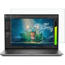 Kazan Hobi Dell Precision 15.6 Inç Uyumlu Ekran Koruyucu, 9h Temperli Kırılmaz Esnek Nano Cam, Çizilmeye ve Darbeye Dayanıklı, Hd Şeffaf 16:9