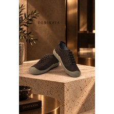 Derikaya Terra Lacivert Ağaç Logolu Metal Kuşgözlü Bağcıklı Ayakkabı