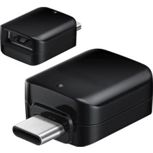 Kazan Hobi 6511 Usb-A To Type-C Otg Çevirici Konnektör Type-C Portlu Cihazlarınızla Klasik USB Cihazlarınız Arasında Köprü Görevi Görür